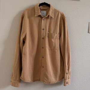 Mango Men’s Camel Shirt Jacket (L)